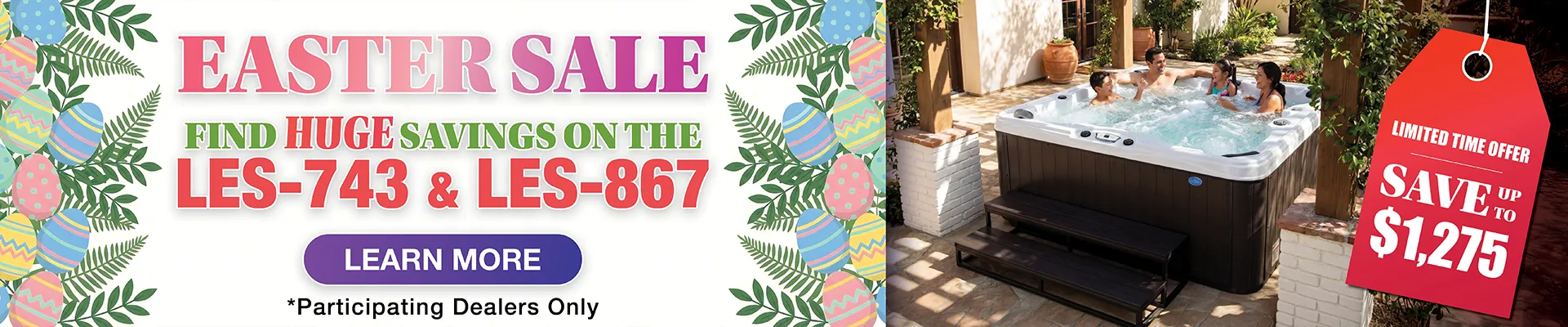 Calspas hot tub being used in a family setting - Irvine